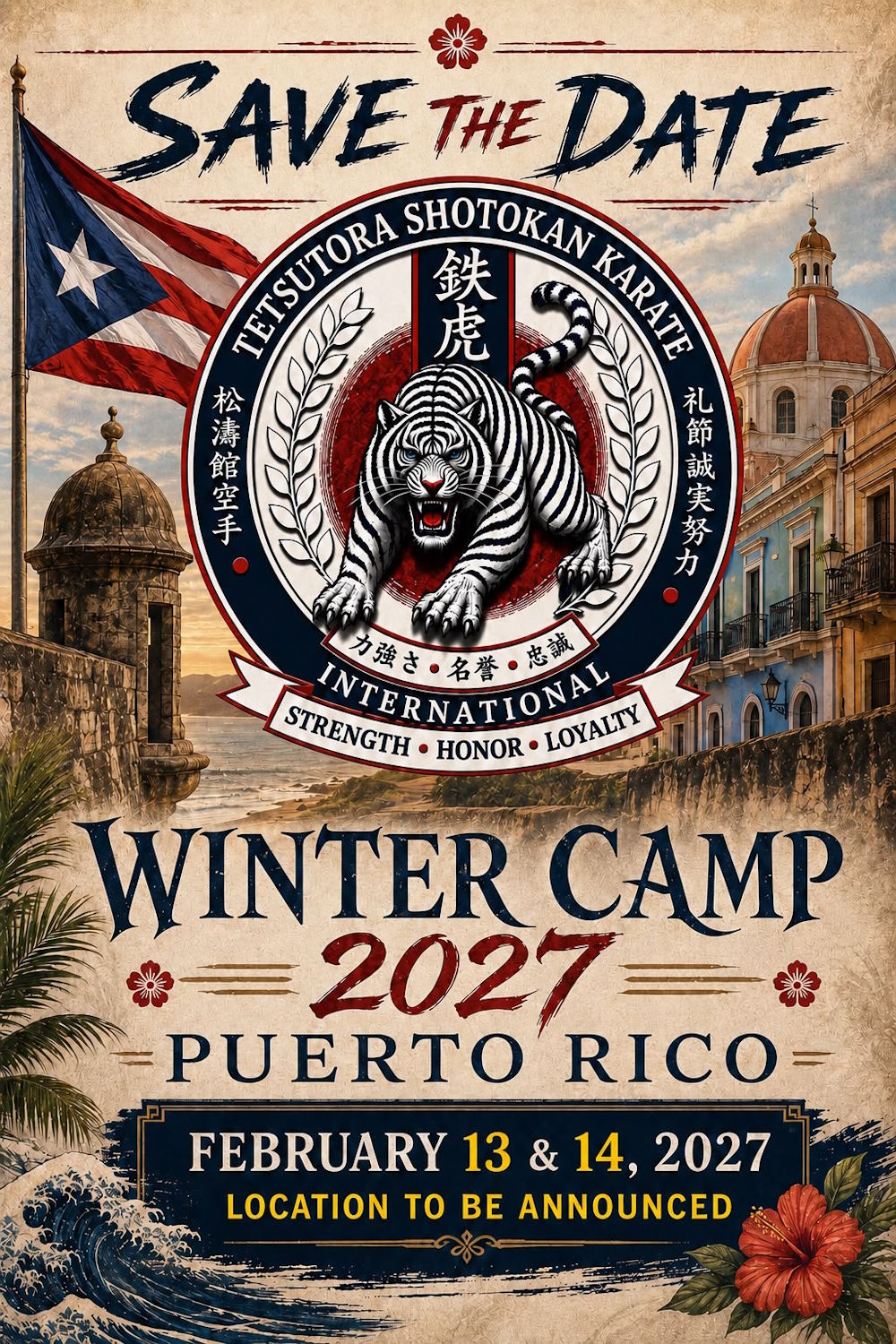 Save the Date 2/13 & 14, 2027