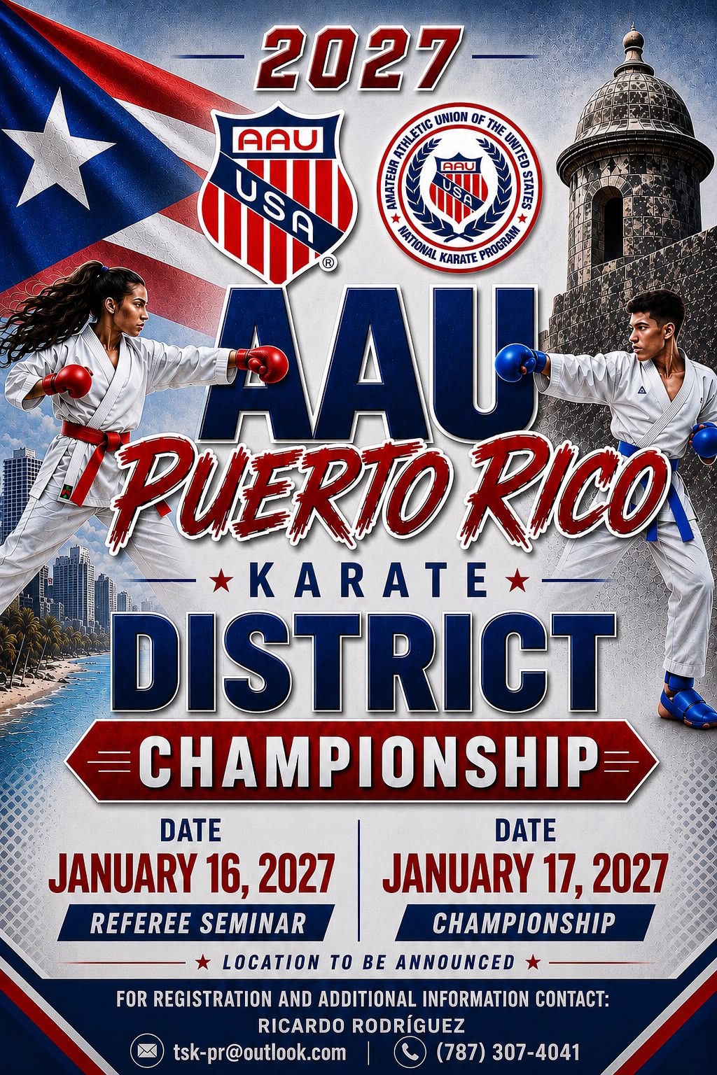 AAU Puerto Rico Karate District Championship
